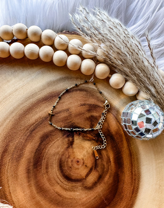 Infinite Cross Bracelet