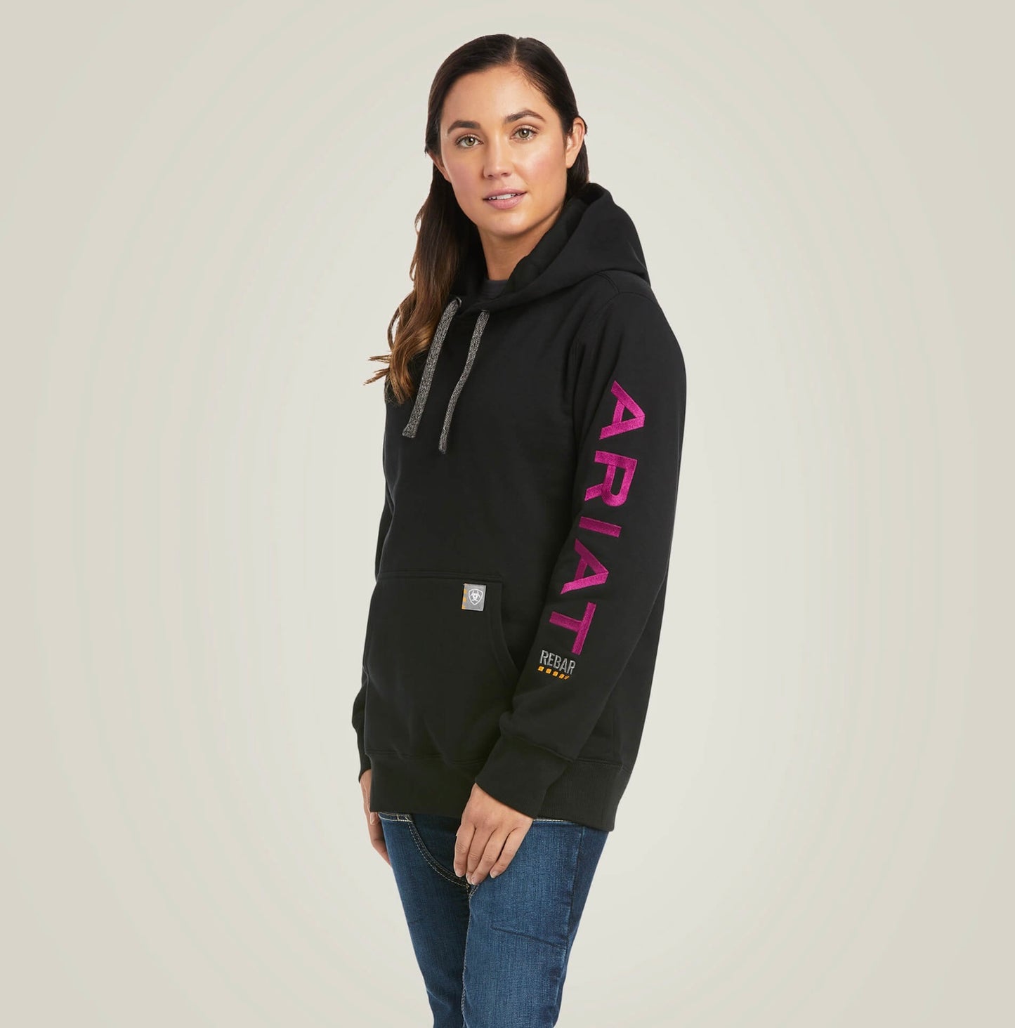 Ariat Rebar Hoodie: Black