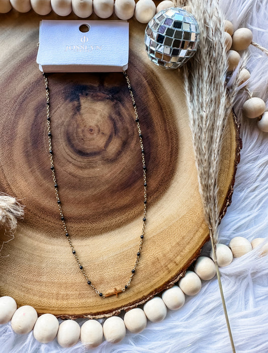 Infinite Cross Necklace