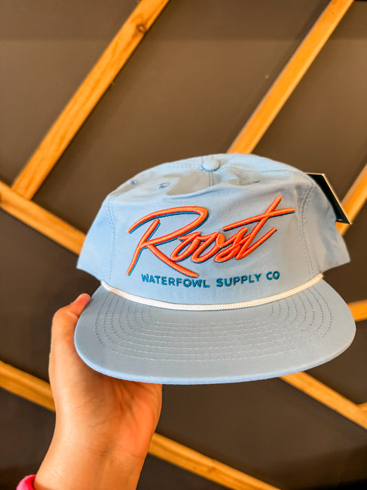 Roost Script Logo Rope Hat