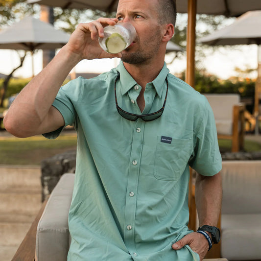 Burlebo Performance Button Up