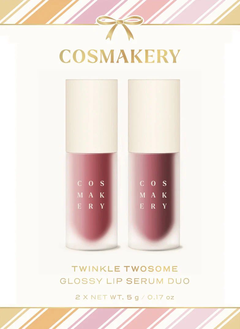 Cosmakery Glossy Lip Serum Duo