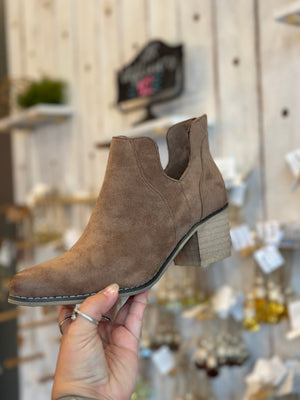 West Taupe Bootie