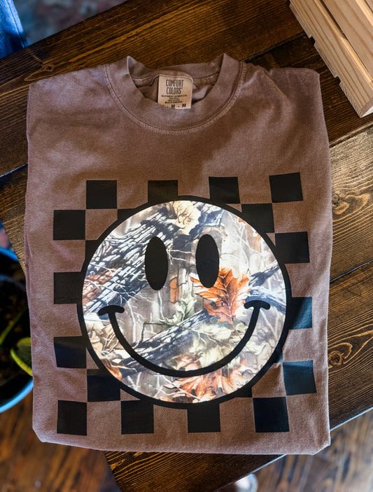 Camo Retro Graphic Tee