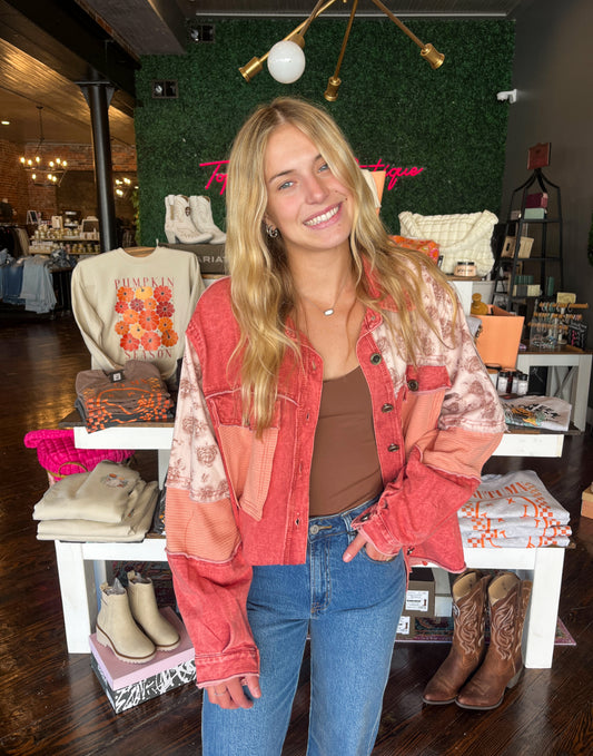 Wildflower Terry Jacket