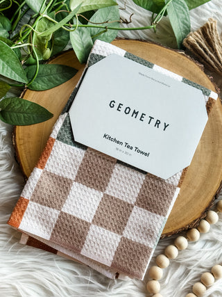 Geometry Tea Towel