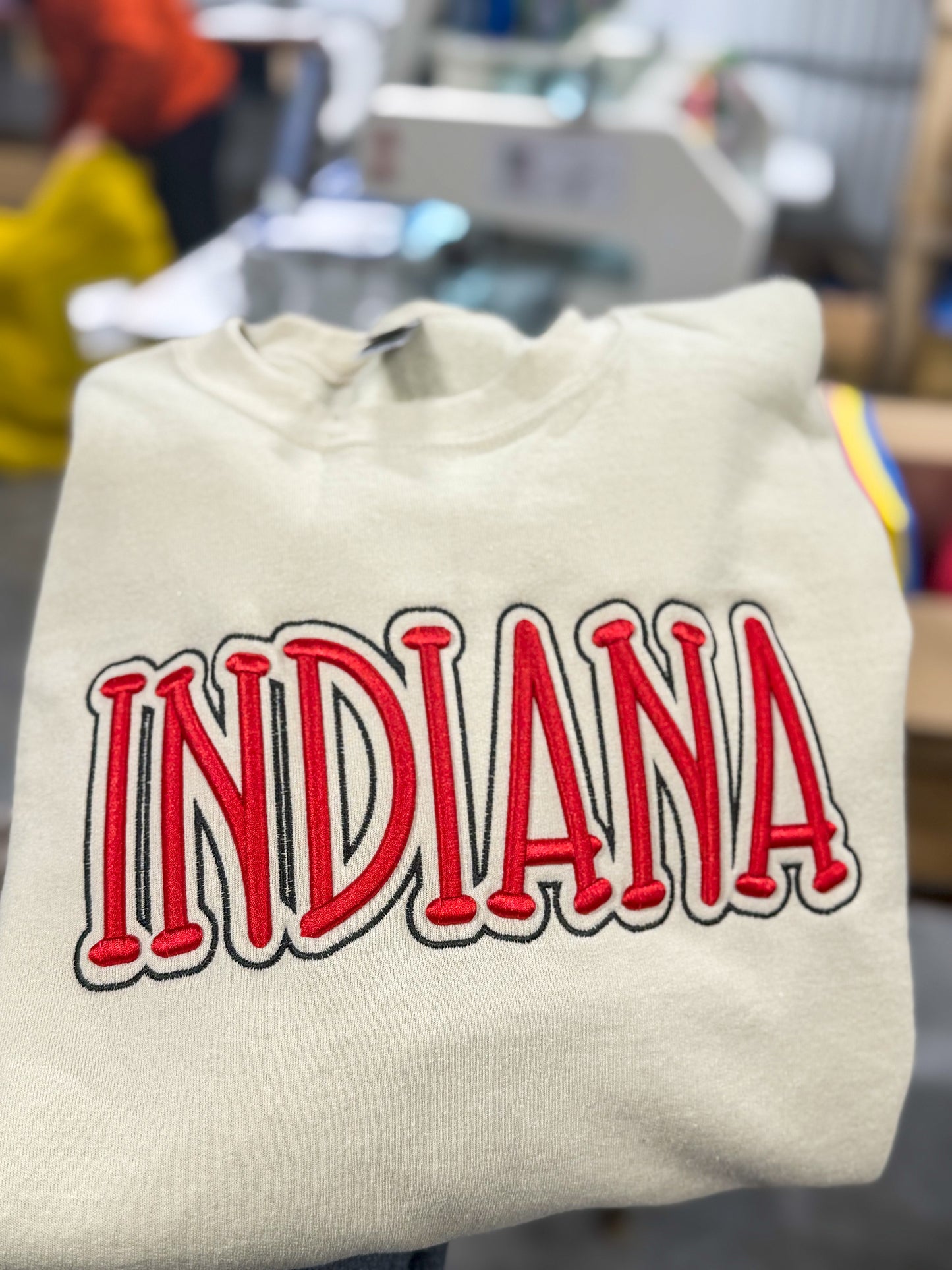 Indiana 3D Embroidery Sweatshirt