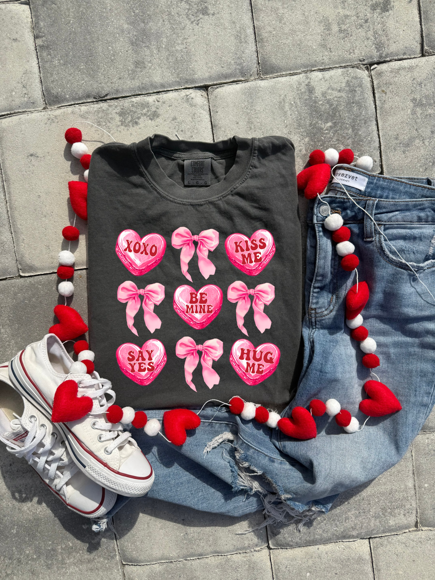 Candy Heart Graphic Tee/Sweatshirt