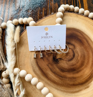 Glam Spark Earring Trio