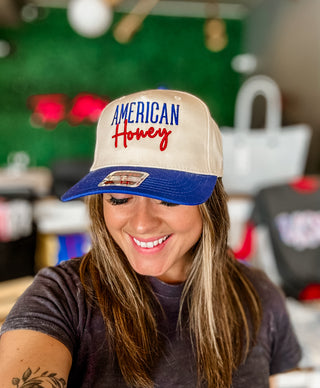American Honey Embroidered Hat