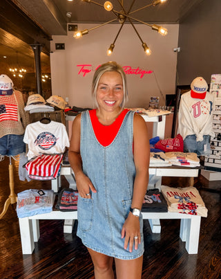 Easy Days Overall Dress