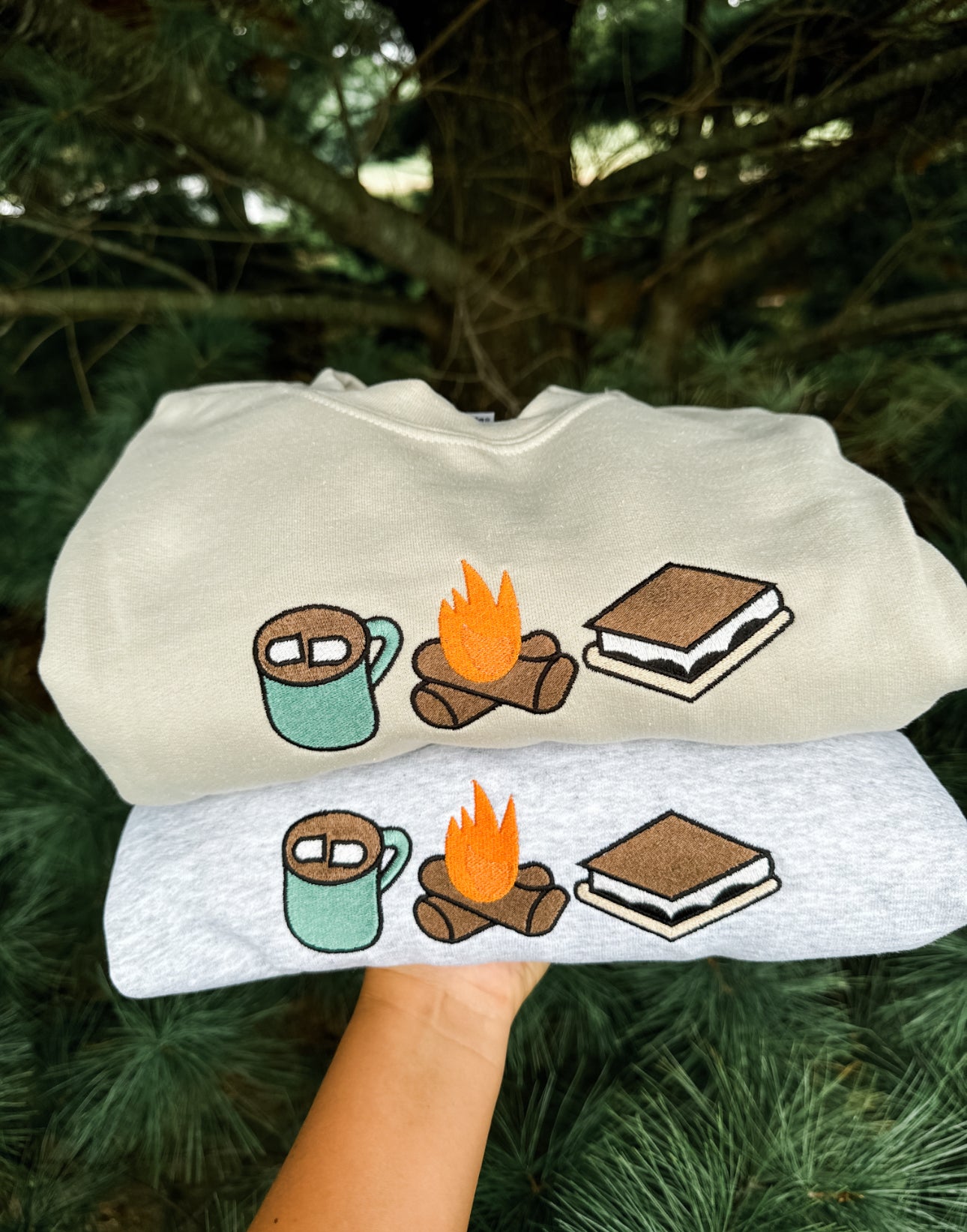 Camping Trio Crewneck