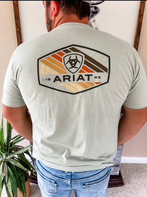 Men’s Ariat Retro Hex T-Shirt