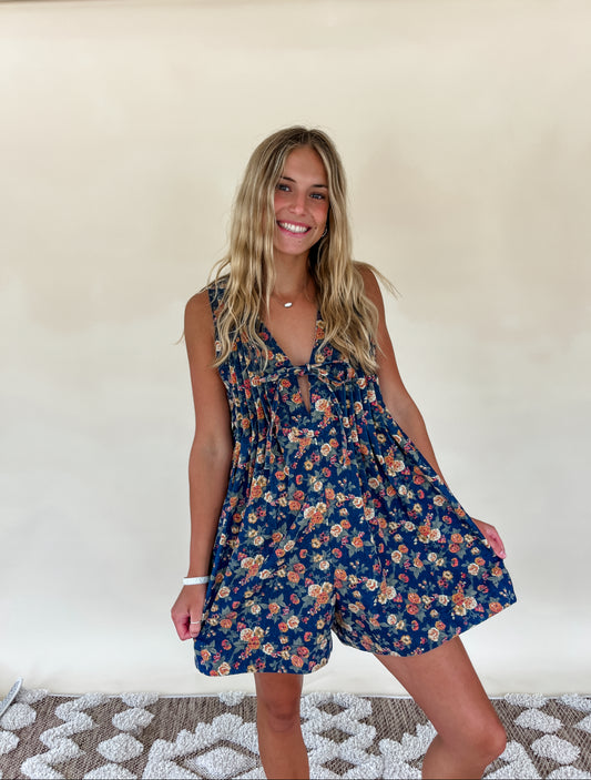 Rosie Denim Romper