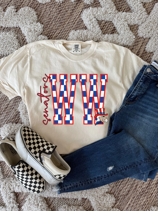 #1 Senators Comfort Color Tee