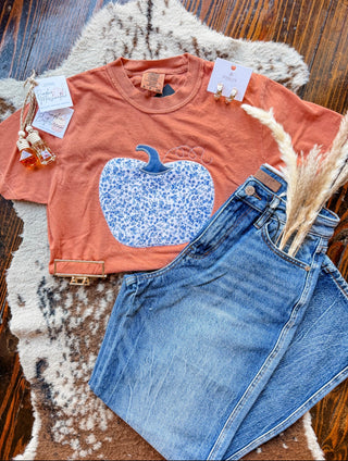 Bluebell Pumpkin Tee