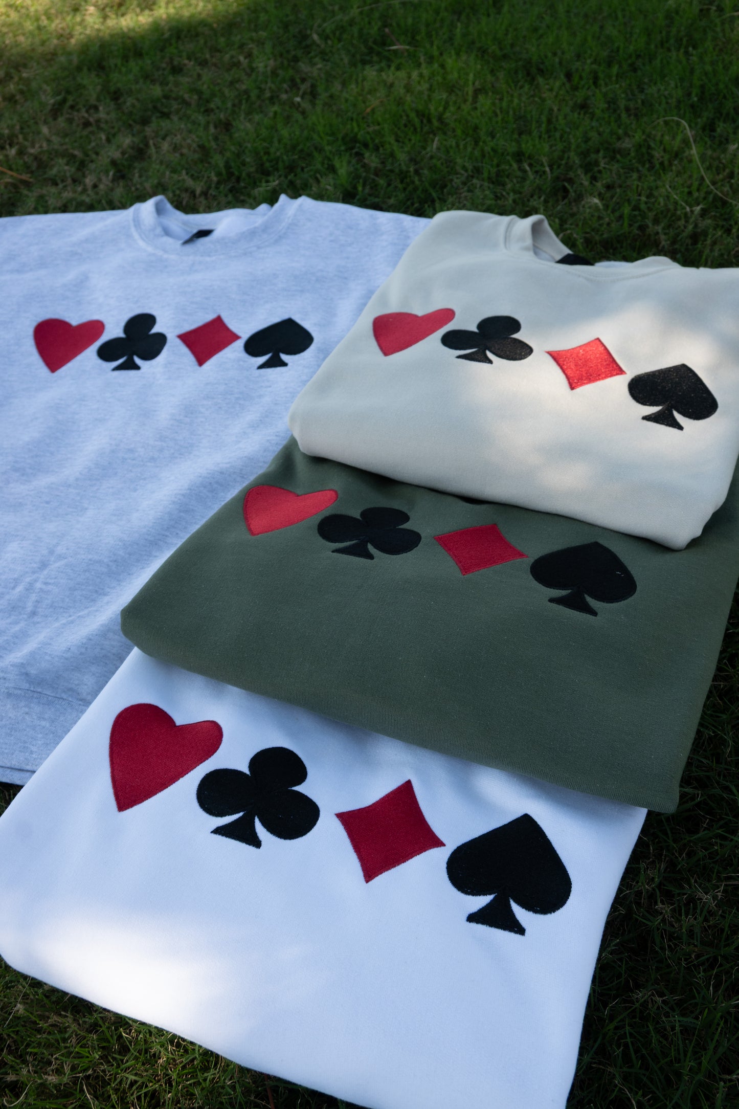 Lucky Draw Embroidered Sweatshirt