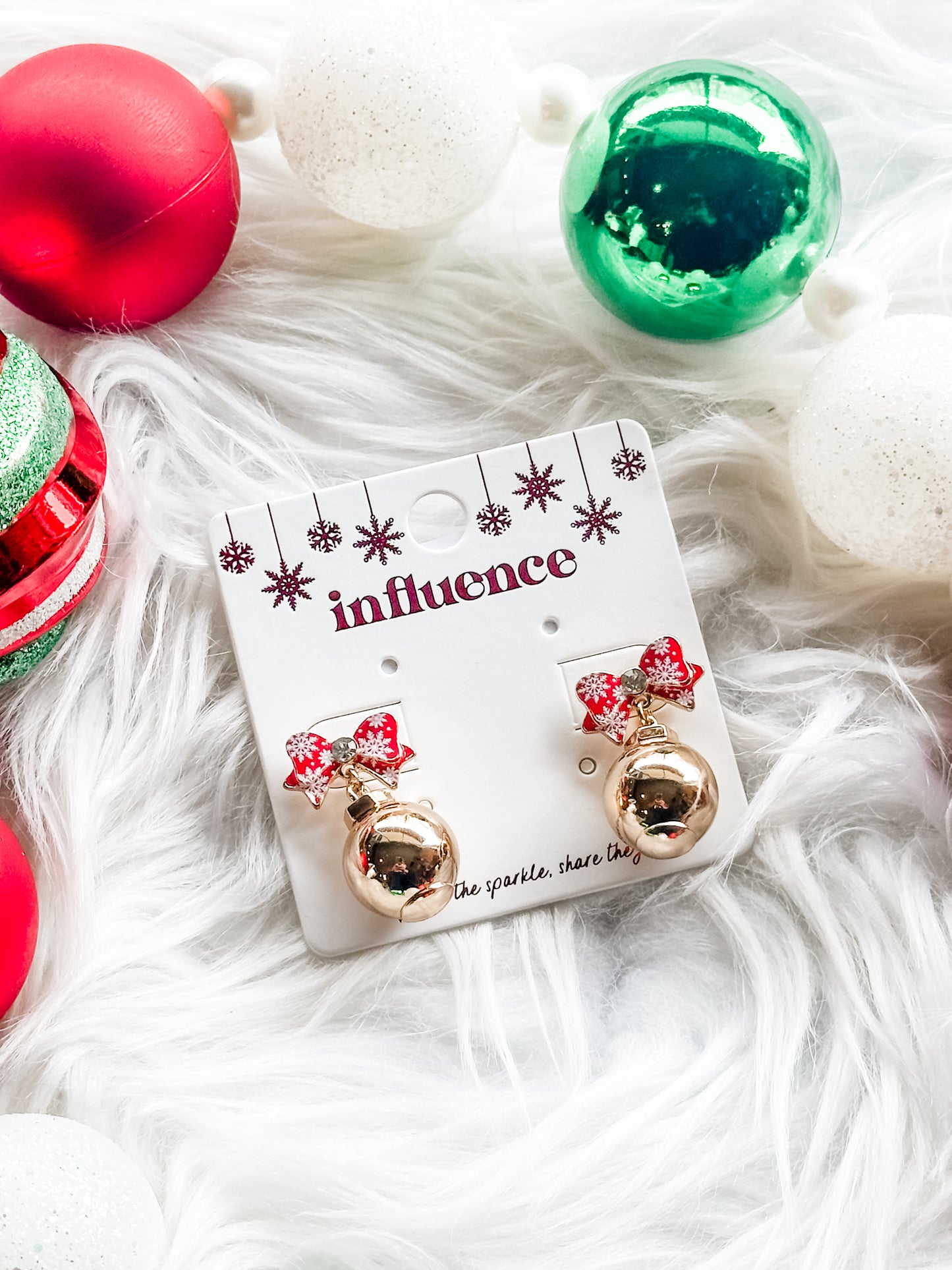 Christmas Ornament Earrings