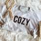 Cozy Plaid Embroidered Sweatshirt