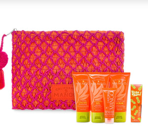 California Mango Mini Beach Vibes Clutch Travel Kit