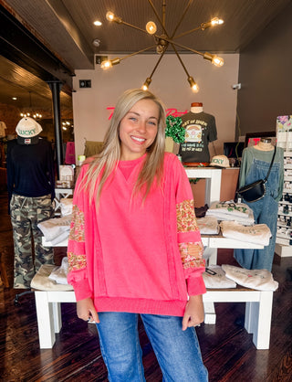 Sunset Patch Pullover