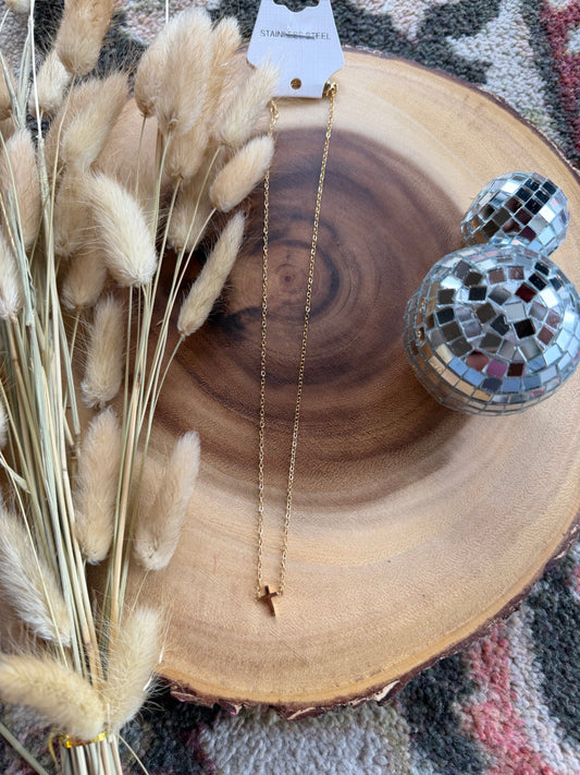 Eternal Cross Necklace