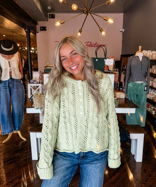 Pistachio Lane Sweater
