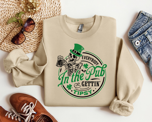 In the Pub St. Patty’s Graphic Tee/Crew