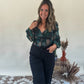 True Blue Retro Top