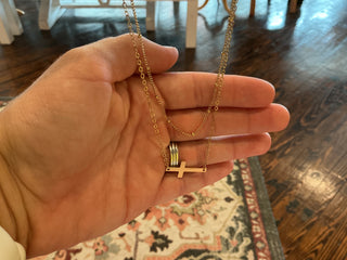 Faith In Layers Necklace