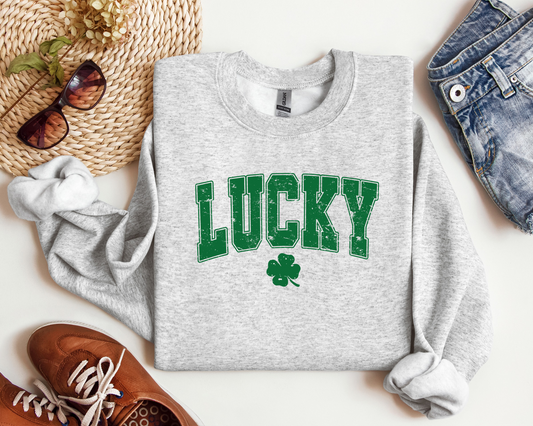 Lucky St. Patrick’s Day Crew/Tee