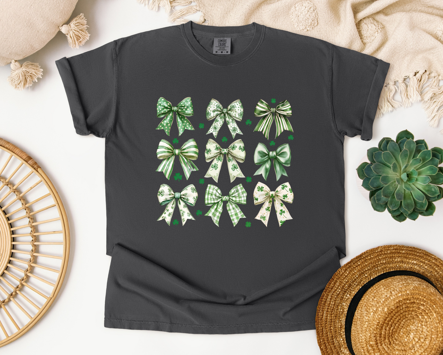 Bows St. Patrick’s Day Crew/Tee