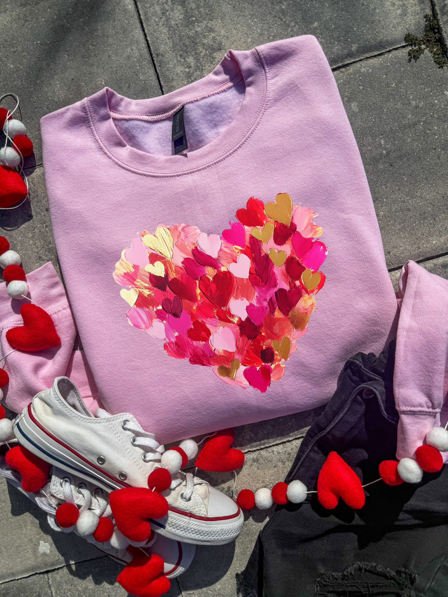 Watercolor Heart Graphic Tee/Sweatshirt