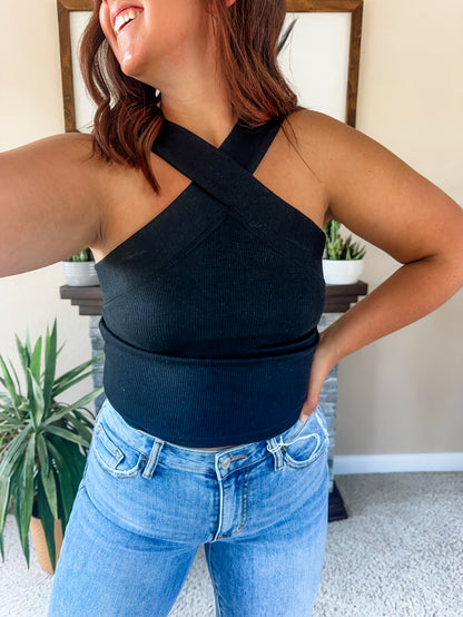 Night Out Halter Top