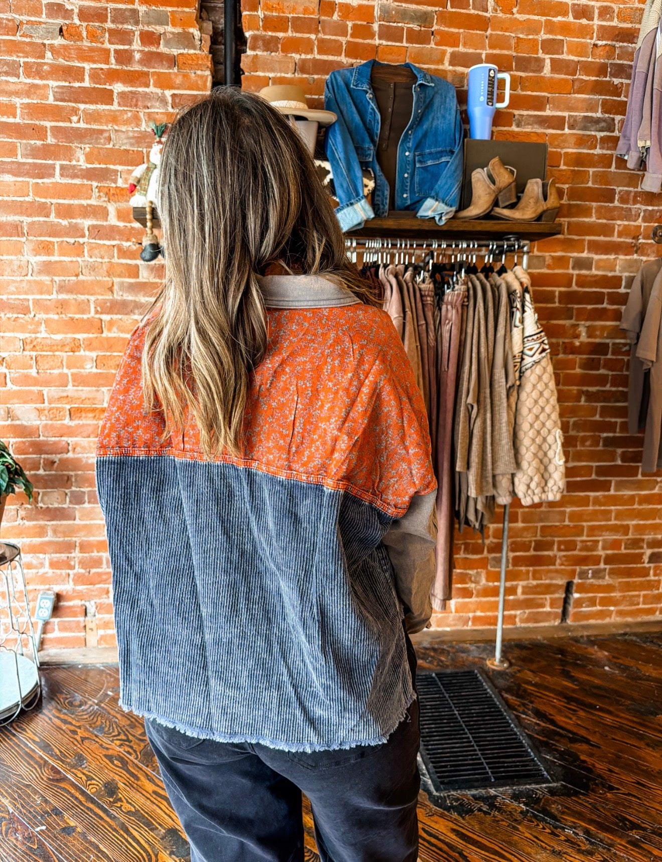 Washed Blue Trail Jacket