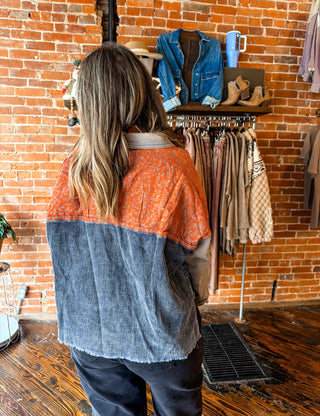Washed Blue Trail Jacket