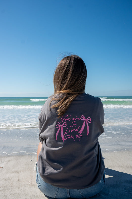 You Are So Loved Embroidered Sweatshirt