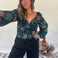 True Blue Retro Top