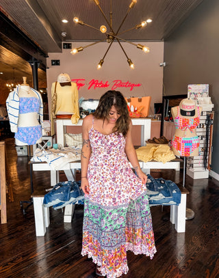 Gentle Bloom Maxi Dress