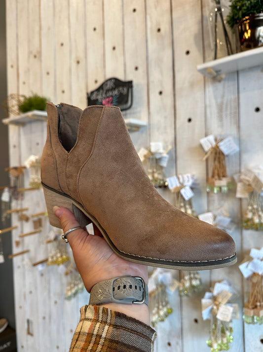 West Taupe Bootie