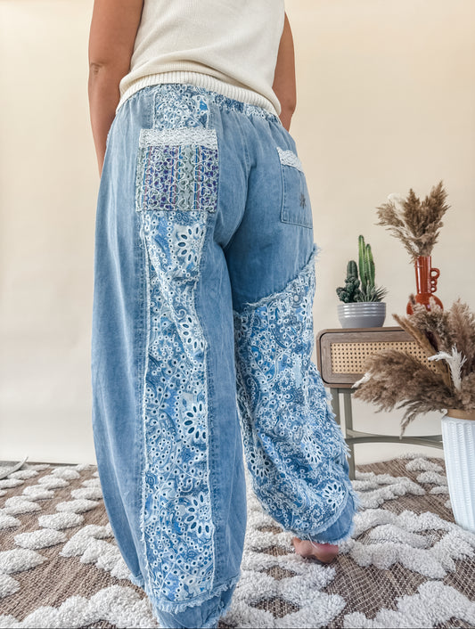 Boho Bloom Joggers