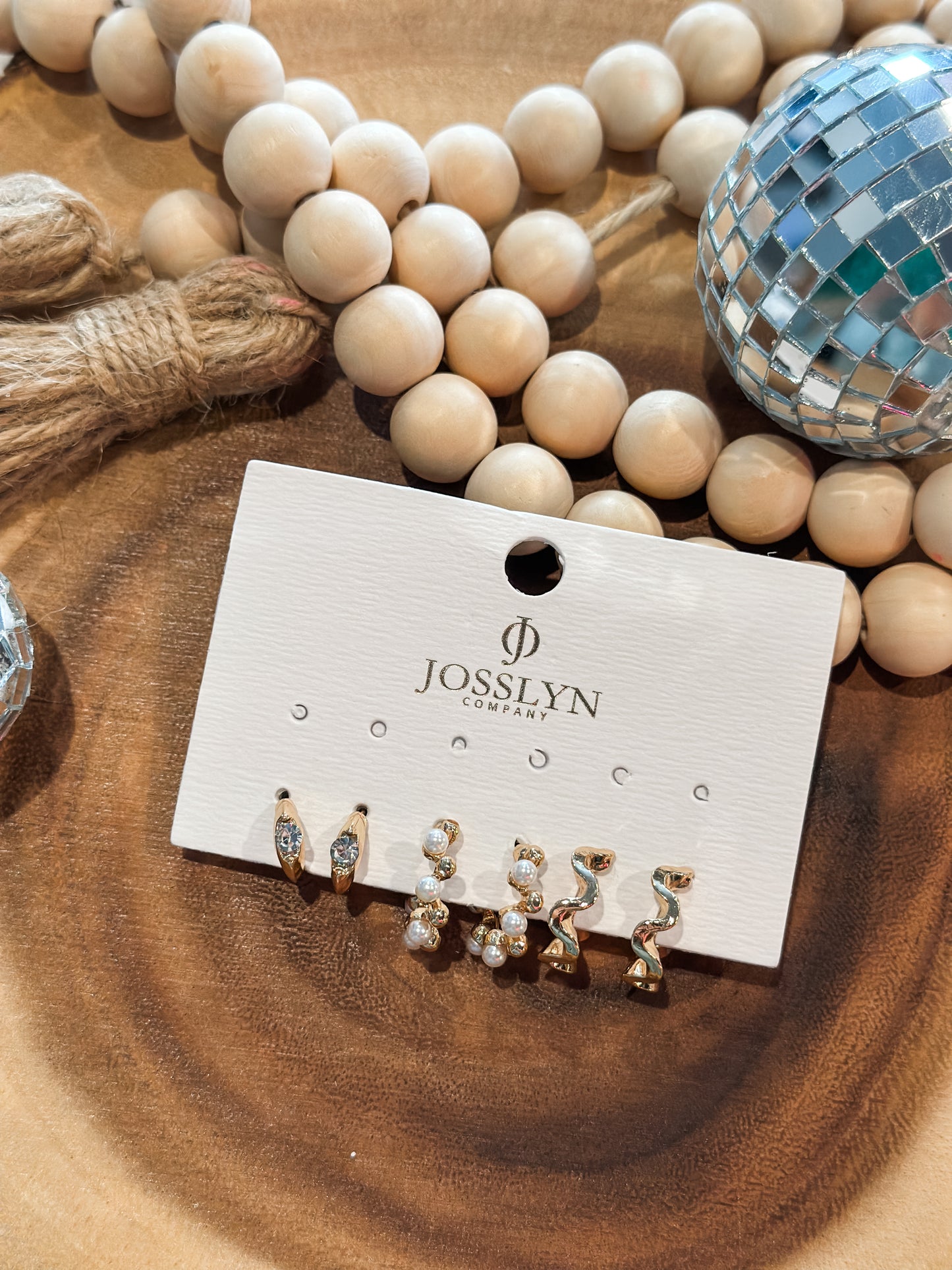 Twist & Shine Earring Trio