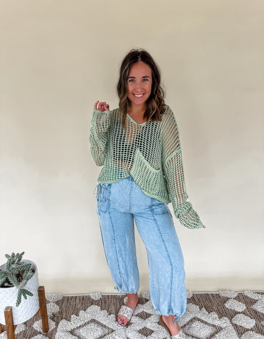 Worth it Denim Jogger