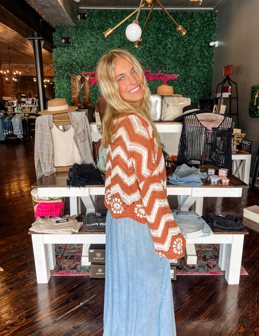 Dolly Denim Maxi Skirt