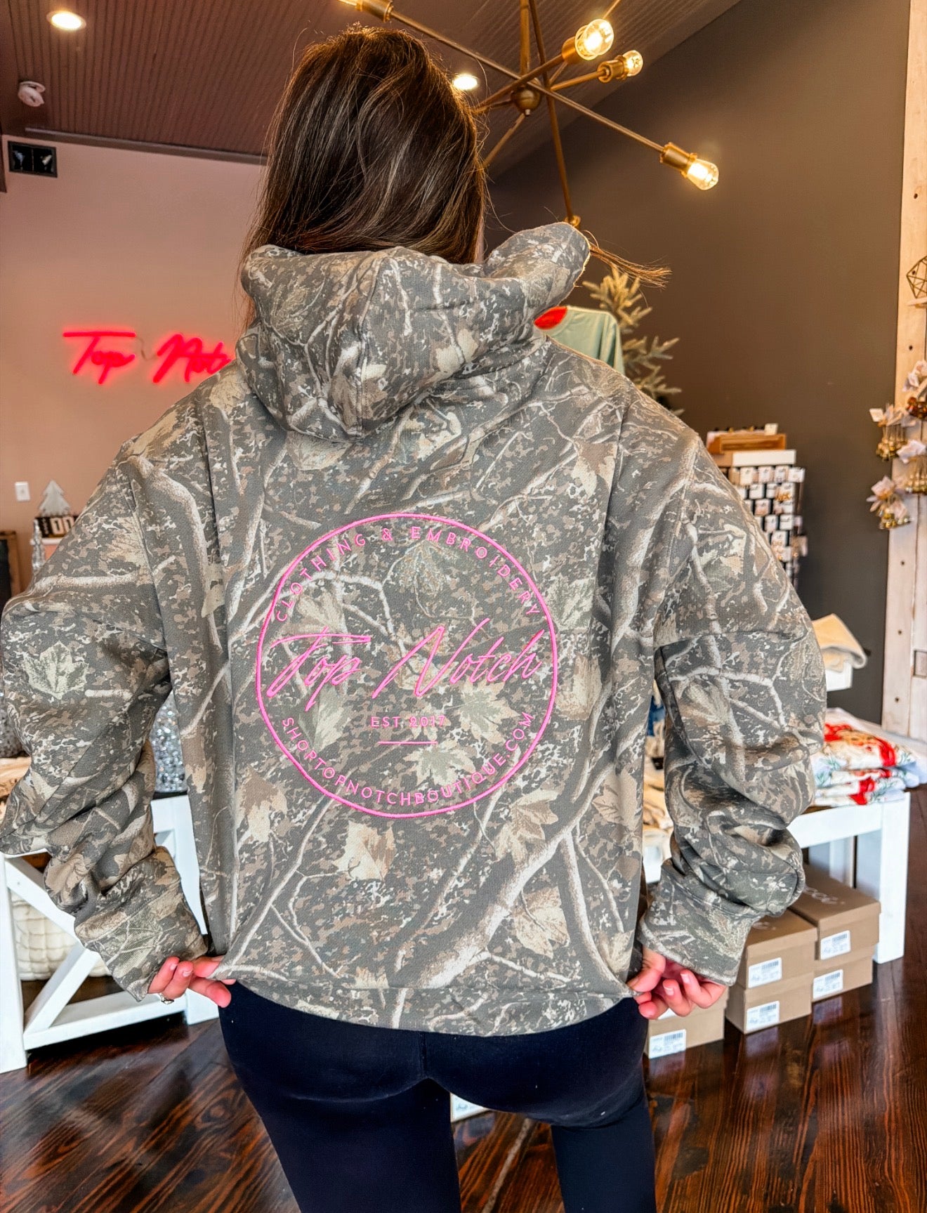 Top Notch Signature Embroidered Hoodie **online exclusive**