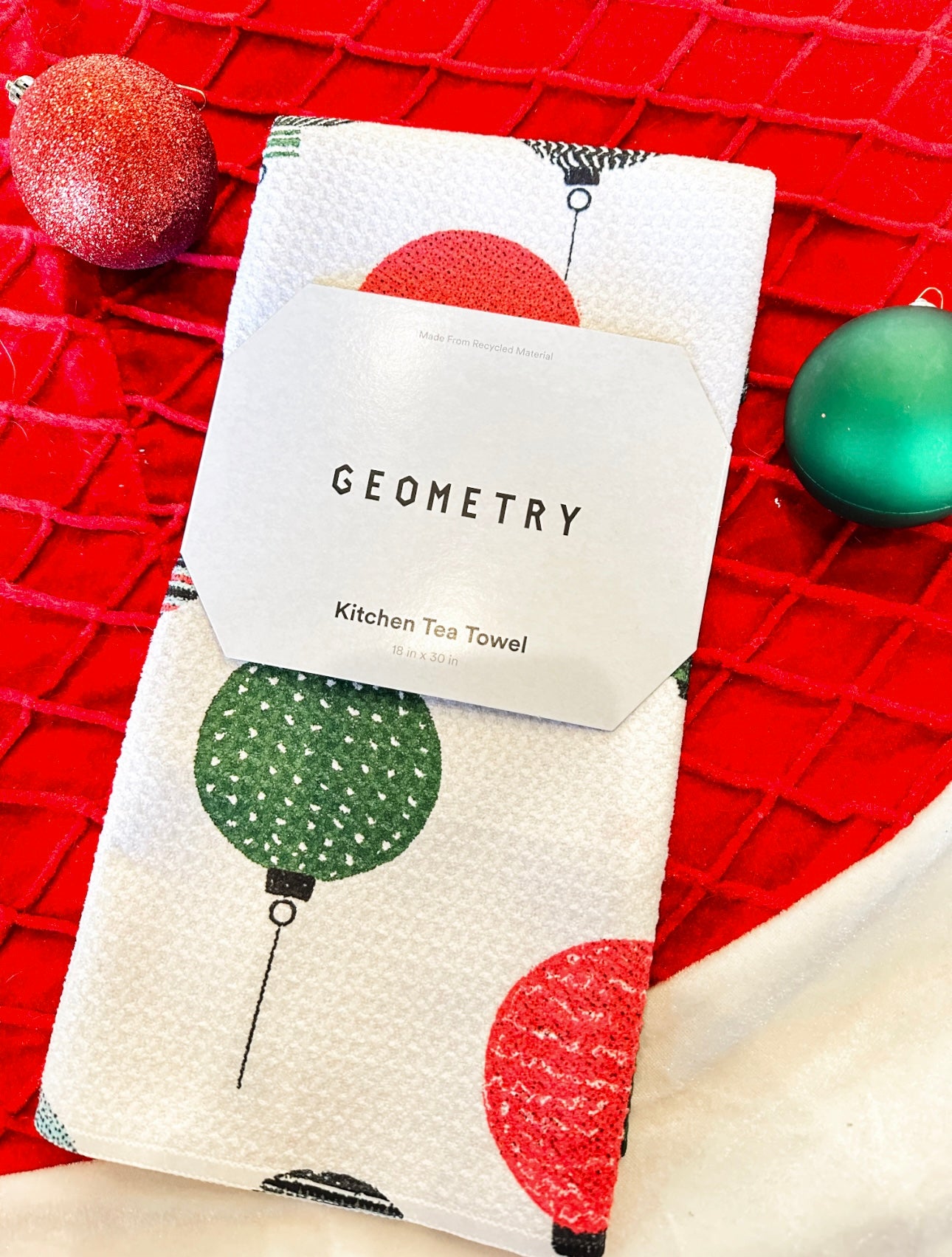 Geometry Tea Towel