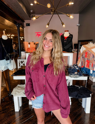 Weekend Waffle Button Down