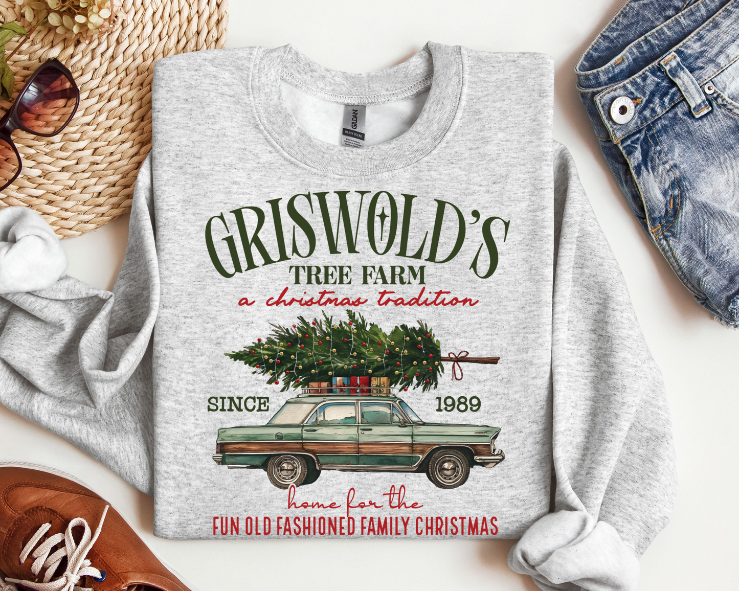 Griswolds Family Christmas Graphic Tee/Crew