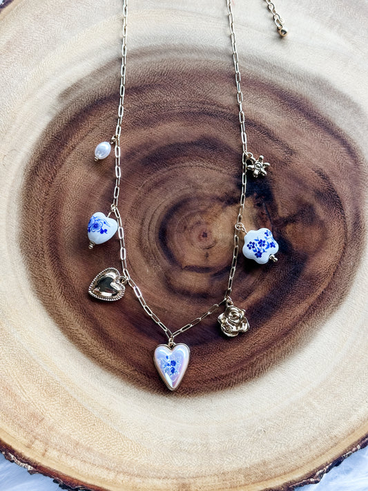Clay Pottery Necklace