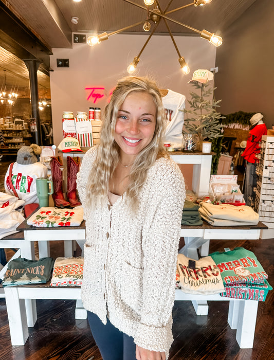 Ivory Comfort Cardigan